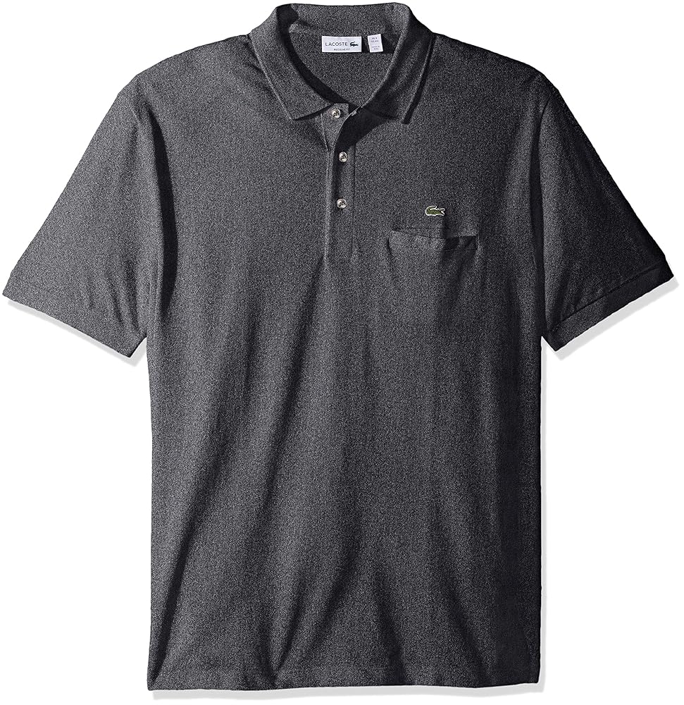 Lacoste Men's Short Sleeve Regular Fit Solid Polo with